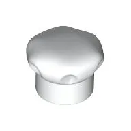 Headwear Accessory Hat with Small Pin, Chef's Hat