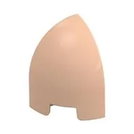 Brick Round Curved 1 x 1 x 1 1/3 Quarter Dome