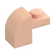 Brick Curved 1 x 2 x 1 1/3 with Curved Top