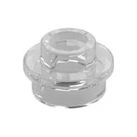 Plate Round 1 x 1 with Open Stud