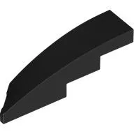 Slope Curved 1 x 4 with Stud Notch Right