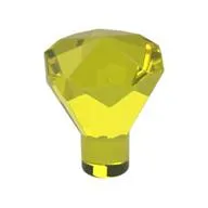 Rock 1 x 1 Jewel / Gem 24 Facet