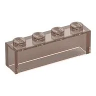 Brick 1 x 4 without Bottom Tubes