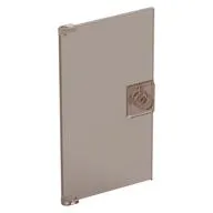 Door 1 x 4 x 6 Smooth with Chamfered Handle Plinth