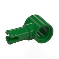 Technic Pin Connector Hub with 1 Pin with Friction Ridges Lengthwise [Square Holes]