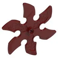Large Figure Weapon 6 Blade Ninja Star / Shuriken