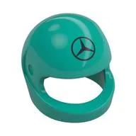 Helmet, Standard with Mercedes Logo print