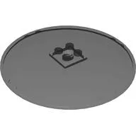 Dish 10 x 10 Inverted (Radar) with Solid Studs