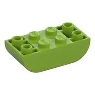 Brick Curved Double 2 x 4 Inverted