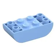 Brick Curved Double 2 x 4 Inverted