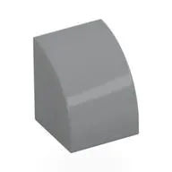 Brick Curved 1 x 1