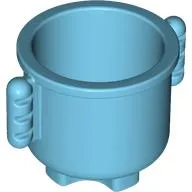 Duplo Kettle with Ribbed Handles 2 x 2 x 1.5