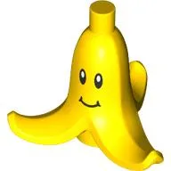 Plant, Banana Peel, Long with Face print