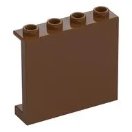 Panel 1 x 4 x 3 [Side Supports / Hollow Studs]