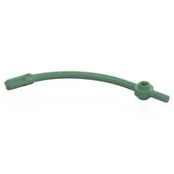 Bar Curved with Axle End and 1 x 1 Round Plate
