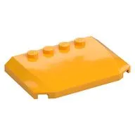 Slope Curved 4 x 6 x 2/3 Triple Curved with 4 Studs