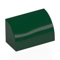 Brick Curved 1 x 2 x 1 No Studs