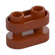 Brick Special 1 x 2 Rounded with Center Bars