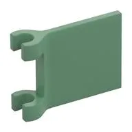 Flag 2 x 2 Square, Flared Clip Edge [Thick Clips]
