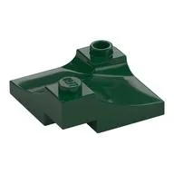 Brick Curved, Internal Double, 3 x 3 with 1/3 Inverted Cutout, Corner