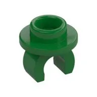 Plate Round 1 x 1 with Hollow Stud and Underside Clip