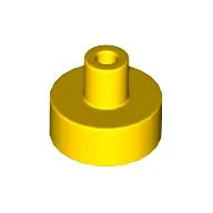 Tile Round 1 x 1 with Hollow Bar