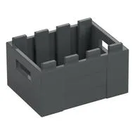 Box / Crate with Handholds 3 x 4 x 1 2/3
