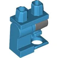 Spring Prosthetic Left Leg, Dark Azure Right Leg and Hips