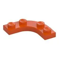 Plate Round Corner 3 x 3 with 2 x 2 Round Cutout
