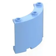 Panel 4 x 4 x 3 Quarter Cylinder