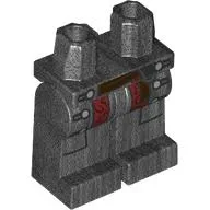 Hips and Pearl Titanium Legs with Dark Brown Belt, Dark Red Tails, Coat Ends print