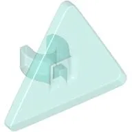 Road Sign Clip-on 2.2 x 2.667 Triangular with Open O Clip