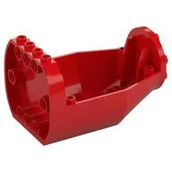 Aircraft Fuselage Curved Forward 6 x 9 x 4 1/3 Bottom