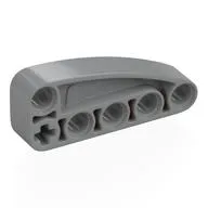 Technic Beam 2 x 5 L-Shape with Quarter Ellipse Thick