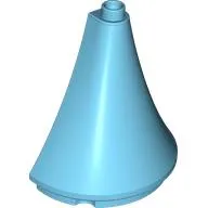 Duplo Building Roof Spire Half 4.5 x 2 x 4