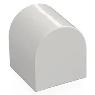 Duplo Brick 2 x 2 x 2 Curved Top