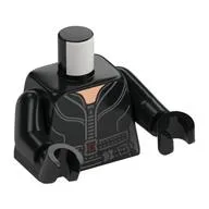 Torso, Jacket, Belt, Strap, Zipper, Light Nougat Chest print, Black Arms and Hands