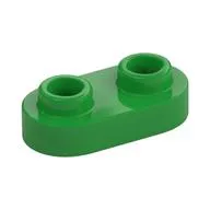 Plate Special 1 x 2 Rounded with 2 Open Studs
