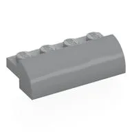 Brick Curved 2 x 4 x 1