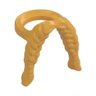 Minifig Neckwear Moustache Long, Braid