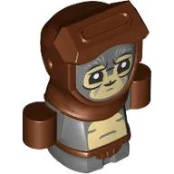 Babu Frik, Reddish Brown Hood, Belt, Hands