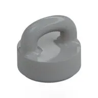 Tile Round 1 x 1 Special with Clip-Bar