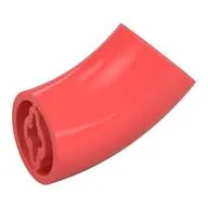Brick Round 2 x 2 D. Tube with 45° Elbow and Axle Holes (Crossholes) at Each End [LONG]