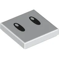 Tile 2 x 2 with Two Black Eyes Print