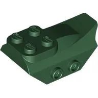 Brick Special 2 x 5 with Slope, Studs on Side