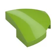 Brick Round Corner, Curved 2 x 2 x 2/3 Quarter Circle