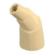 Animal Body Part, Horn Stacked 45 deg. with Axle Connectors