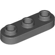 Plate Special 1 x 3 Rounded with 3 Open Studs