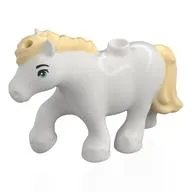 Animal, Pony with Tan Mane, Tail pattern