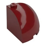 Brick Round Corner 3 x 3 x 2 Dome Top